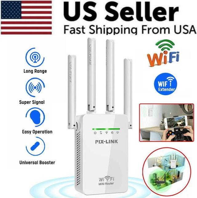 Main image of 1200Mbps WiFi Range Extender Repeater Wireless Amplifier Router Signal Booster
