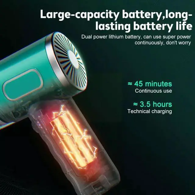 Alt view image 6 of 7 - 29000PA Cordless Hand Held Vacuum Cleaner Mini Portable Car Auto Home Wireless