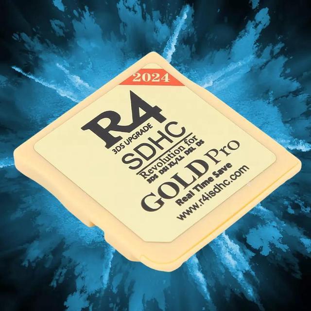 Alt view image 4 of 7 - 2024 Version R4 Gold Pro SDHC R4i For DS/3DS/2DS Revolution Cartridge + USB