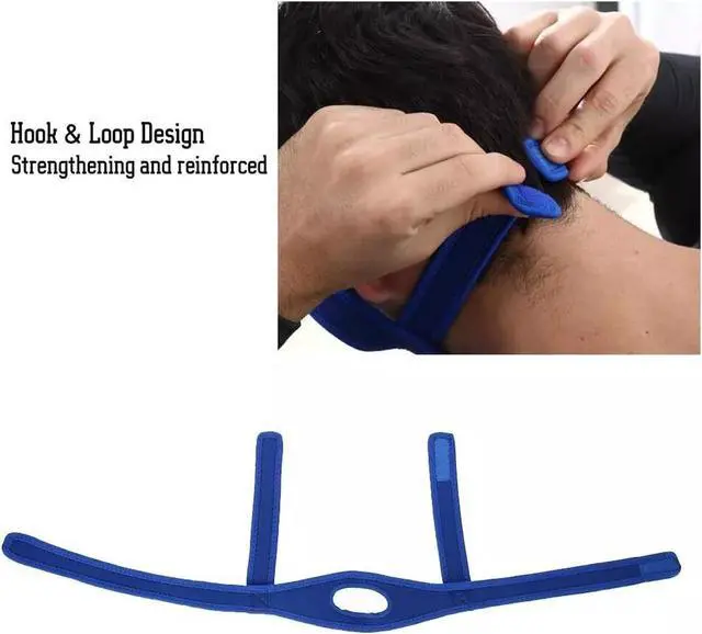 Alt view image 4 of 7 - Snore Stop Anti Snoring Chin Strap Sleep Apnea Belt Snoreless Sleep Jaw Solution