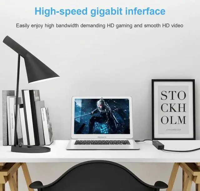 Alt view image 7 of 7 - USB 3.0 Gigabit Ethernet LAN RJ45 1000Mbps Network Adapter For Windows PC Mac