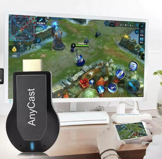 Alt view image 6 of 7 - 4K WiFi HDMI Anycast Miracast Airplay TV Wireless Display DLNA Dongle Adapter