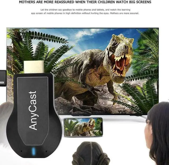 Alt view image 5 of 7 - 4K WiFi HDMI Anycast Miracast Airplay TV Wireless Display DLNA Dongle Adapter