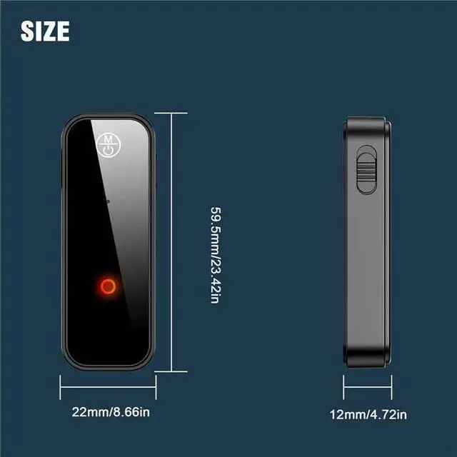 Alt view image 6 of 7 - USB Wireless Bluetooth 5.0 Transmitter Receiver 2in1 Audio Adapter 3.5mm Aux Car