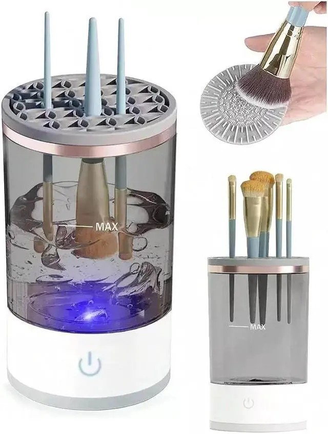 Main image of Automatic Brush Cleaner Electric Makeup Brush Cleaning Machine Fast Clean Dryer