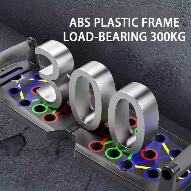 Alt view image 3 of 7 - 28 in 1 Push Up Rack Board System Fitness Workout Train Home Gym Exercise Stands