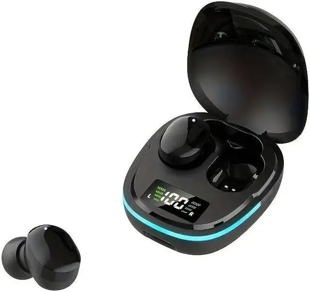 Alt view image 3 of 7 - 2024 Wireless Earbuds with LED Display, Touch Control, In-Ear TWS for iOS/Android - Sports, Music, Gaming