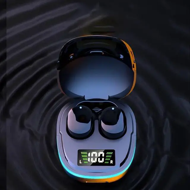 Alt view image 2 of 7 - 2024 Wireless Earbuds with LED Display, Touch Control, In-Ear TWS for iOS/Android - Sports, Music, Gaming