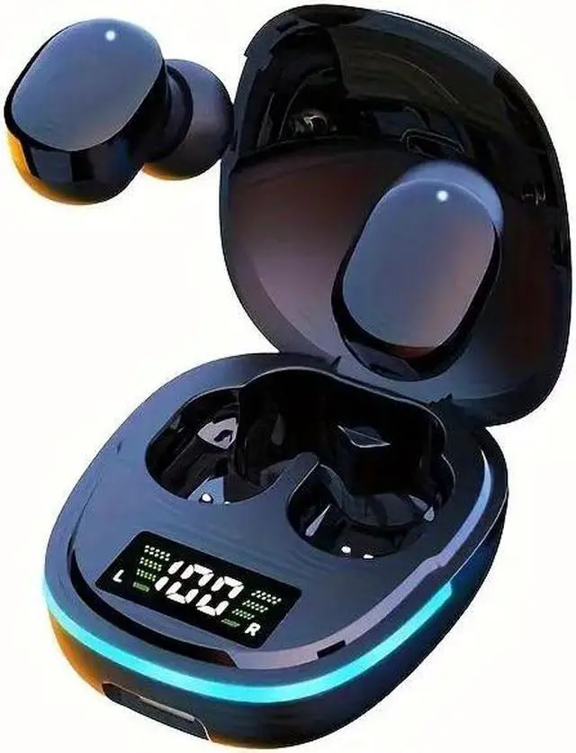 Alt view image 5 of 7 - 2024 Wireless Earbuds with LED Display, Touch Control, In-Ear TWS for iOS/Android - Sports, Music, Gaming