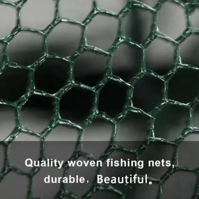 Alt view image 7 of 7 - Fishing Bait Trap Crab Net Crawdad Shrimp Cast Dip Cage Fish Minnow Foldable NEW