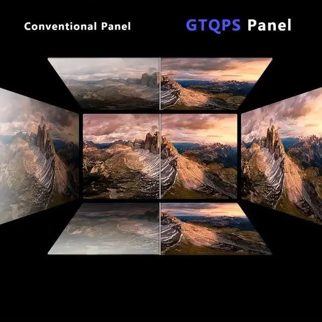 Alt view image 3 of 7 - GTQPS 20" FHD IPS Gaming Monitor with FreeSync, Blue Light Filter, Low Motion Blur, VESA Mount, 99% SRGB, HDTV, VGA, Black