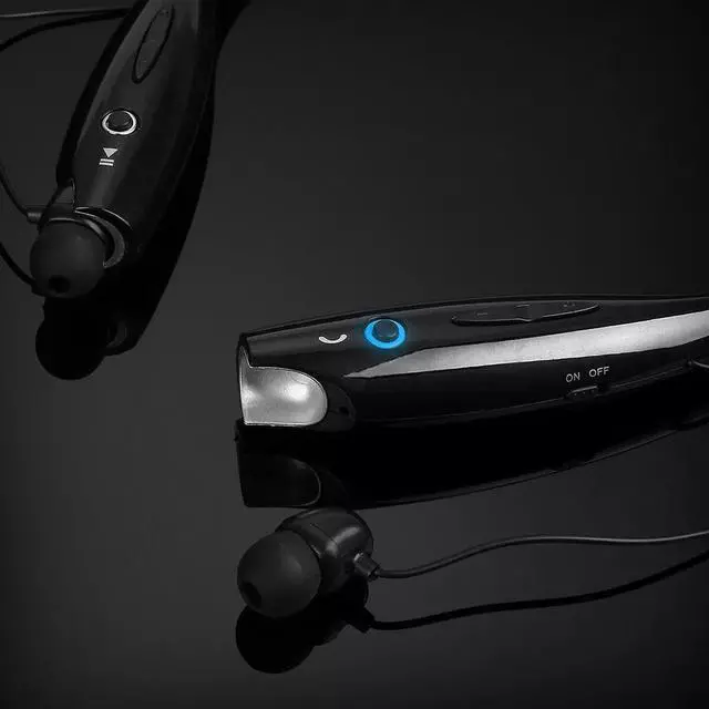 Alt view image 5 of 7 - Bluetooth Neckband Wireless Headphones Mic Headset Stereo Earbuds Earphone
