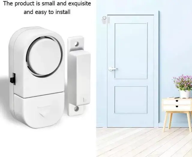 Alt view image 3 of 7 - 6 PCS WIRELESS Home Window Door Burglar Security ALARM System Magnetic Sensor