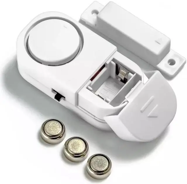 Alt view image 5 of 7 - 6 PCS WIRELESS Home Window Door Burglar Security ALARM System Magnetic Sensor