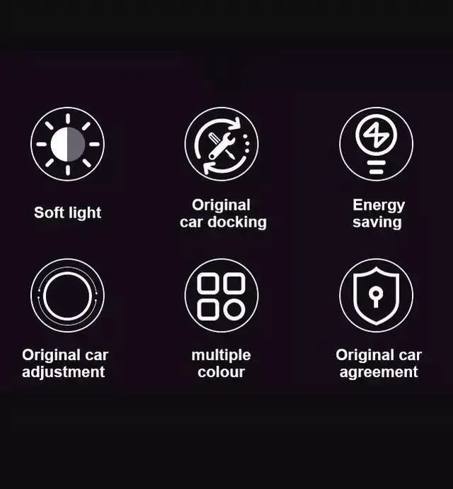 Alt view image 5 of 7 - 3x Mini Blue LED USB Car Interior Light Neon Atmosphere Ambient Lamp Accessories