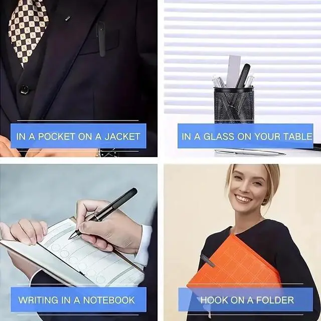 Alt view image 4 of 6 - 1pc Portable Camera With Video 1080P HD Security Camera Surveillance Camera Mini Camera Portable Camera Recording, Small Security Camera, Perfect For Lectures, Classrooms, Offices Come With 32G Card