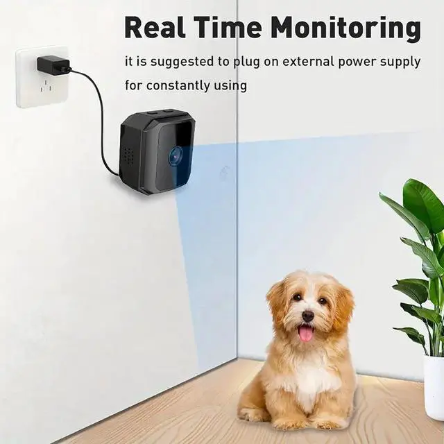 Alt view image 2 of 7 - 1 Set, 480P Surveillance Camera, APP Supported, TF Card Supported, Remote Monitoring