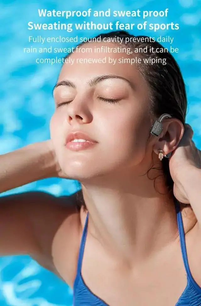 Alt view image 5 of 7 - Headphones Bluetooth 5.1 Wireless Headset Earbuds Outdoor Sport