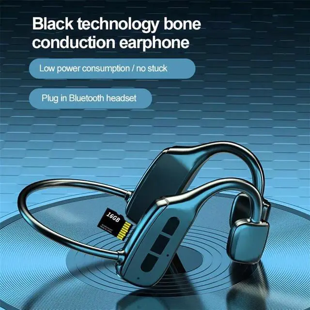 Alt view image 3 of 7 - Headphones Bluetooth 5.1 Wireless Headset Earbuds Outdoor Sport