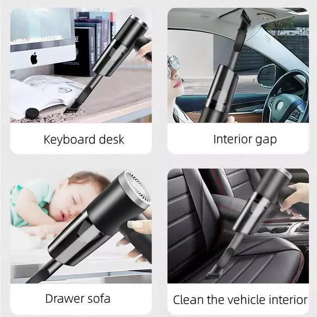 Alt view image 4 of 7 - 120W Cordless Handheld Vacuum Cleaner Small Mini Portable Car Auto Home Wireless