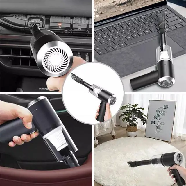 Alt view image 5 of 7 - 120W Cordless Handheld Vacuum Cleaner Small Mini Portable Car Auto Home Wireless