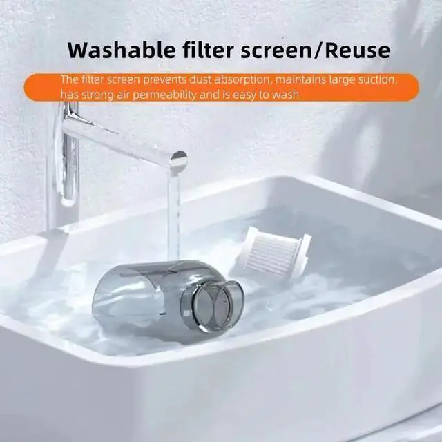 Alt view image 6 of 7 - 120W Cordless Handheld Vacuum Cleaner Small Mini Portable Car Auto Home Wireless