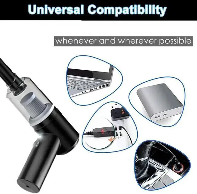 Alt view image 7 of 7 - 120W Cordless Handheld Vacuum Cleaner Small Mini Portable Car Auto Home Wireless