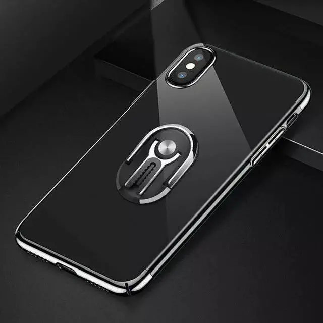 Alt view image 4 of 7 - Mobile Phone Bracket Multipurpose Rotating Ring Holder Car Vent Clip Phone Mount