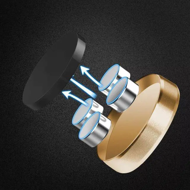 Alt view image 3 of 7 - Magnetic Car Mount Holder Bracket Cradle For iPhone