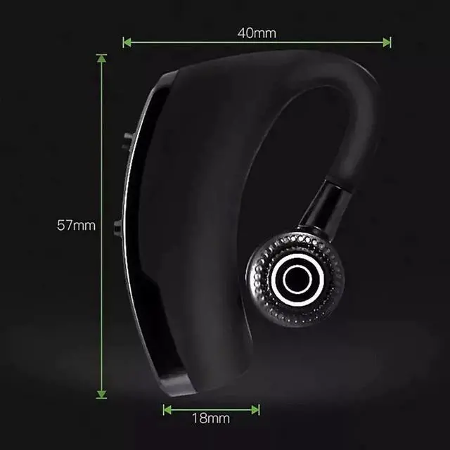 Alt view image 7 of 7 - Bluetooth 5.0 Earpiece Wireless Headset Noise Cancelling Earbuds Driving Trucker