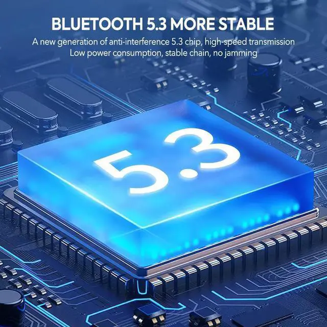 Alt view image 5 of 7 - Wireless Bluetooth Headset TWS Earphones Earbuds Stereo Headphones Ear Hook