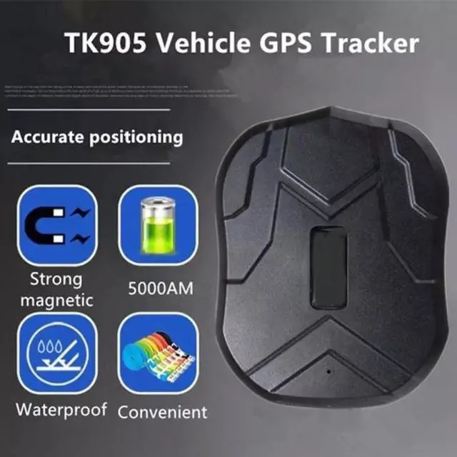 Alt view image 4 of 7 - Tkstar TK905 GPS Car Tracking Device Real Time Magnet Vehicle Tracker Locator