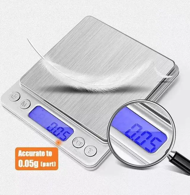 Alt view image 2 of 7 - Bascula Digital de Cocina Pesa de Alimentos Balanza Para Gramos Electronica Mini