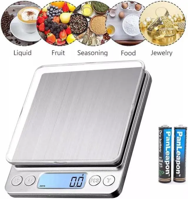 Alt view image 4 of 7 - Bascula Digital de Cocina Pesa de Alimentos Balanza Para Gramos Electronica Mini