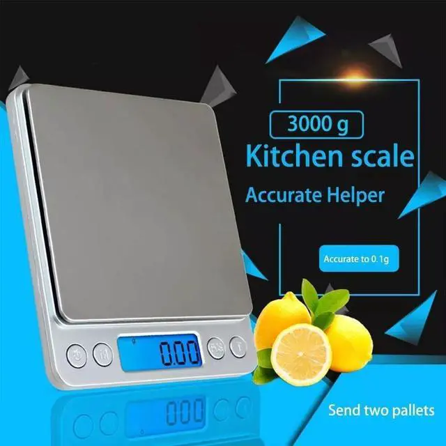Alt view image 3 of 7 - Bascula Digital de Cocina Pesa de Alimentos Balanza Para Gramos Electronica Mini