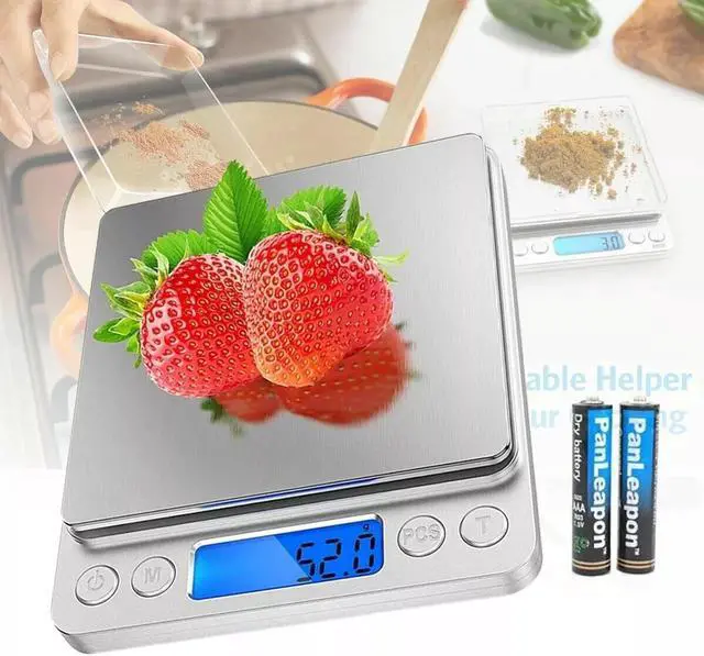 Main image of Bascula Digital de Cocina Pesa de Alimentos Balanza Para Gramos Electronica Mini