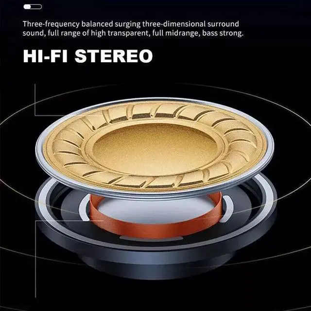 Alt view image 5 of 7 - Audifonos inalambricos Bluetooth 5.3 Auriculares Para Telefonos Tablet Universal