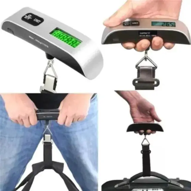 Alt view image 3 of 7 - Luggage Digital Scale Pesa Valija Peso Maleta Para Pesar Maletas Balanza Bascula