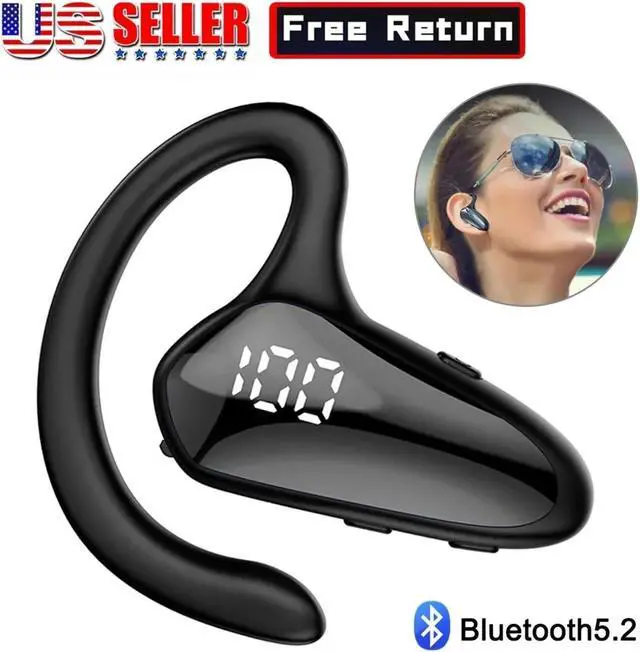 Main image of Bluetooth 5.2 Headset Wireless Earphones Earbuds Stereo Headphones Ear-Hook