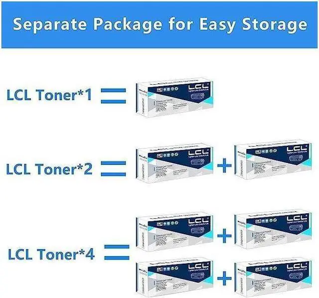 Alt view image 5 of 5 - LCL Remanufactured for 305X 305A CE410X CE410A High Yield (1-Pack,Black) Toner Cartridge for Laserjet Enterprise 300 Color M351