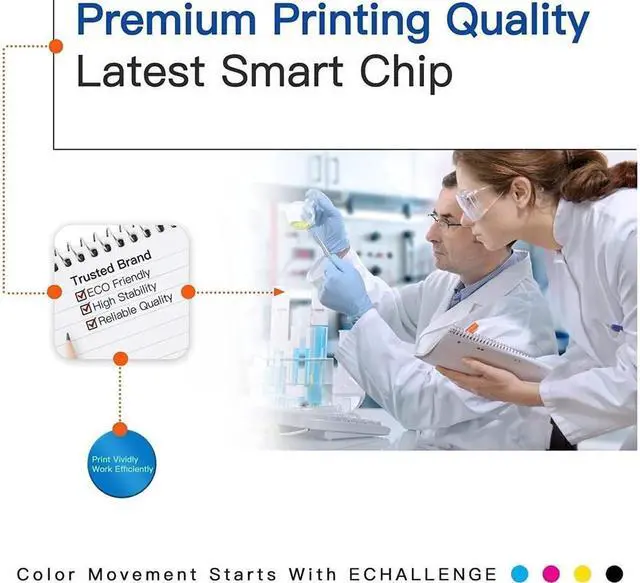 Alt view image 4 of 5 - T288XL 288XL High Yield - 5 Pack Remanufactured Ink Cartridge Replacement for 288 288XL 288 XL T288XL to use with XP-440 XP-330 XP-446 XP-340 XP-430 (2 Black, 1 Cyan, 1 Magenta, 1 Yellow)