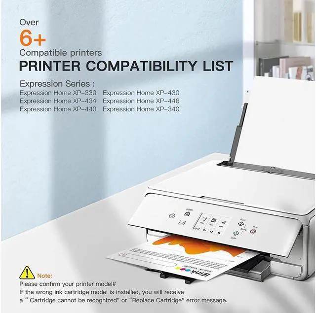 Alt view image 2 of 6 - E-Z Ink (TM) Remanufactured Ink Cartridge Replacement for 288XL 288 XL T288XL High Yield to use with Expression Home XP-330 XP-430 XP-446 XP-440 XP-340 (Upgraded Version, 4 Pack)