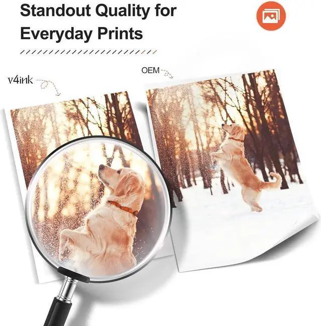 Alt view image 4 of 6 - v4ink Remanufactured Toners_Cartridges Replacement for 118 crg-118 CRG118  304A Toner for  ImageClass MF726Cdw MF8350CDN MF8580Cdw MF8380Cdw LBP7660Cdn CP2025N Black Cyan Magenta Yellow