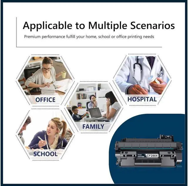 Alt view image 5 of 6 - [High Yield, with Latest CHIP] 58X Toner Cartridge CF258X Black Replacement for 58X Toner Pro M404n M404dn M404dw Pro MFP M428fdw M428fdn M428dw M304 Printer Ink 1 Pack