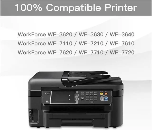 Alt view image 2 of 7 - BeOne Remanufactured Ink Cartridges Color Combo Pack Replacement for 252 XL 252XL T252 T252XL 6-Pack Use with Workforce WF-3620 3630 3640 WF-7110 7210 7610 7620 7710 7720 Printer (2C/2M/2Y)