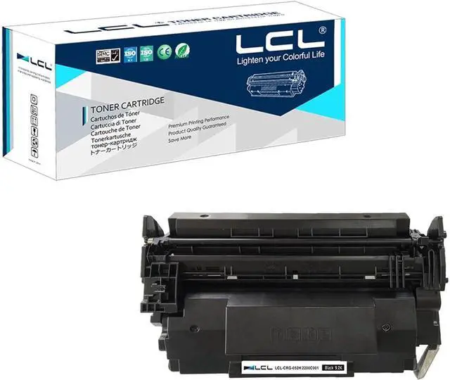 Main image of LCL Comaptible for CRG052 CRG-052 052H CRG052H CRG-052H 2199C001 2200C001 9200 Pages (1-Pack, Black) Toner Cartridge for imageCLASS LBP214DW LBP215DW MF424DW MF429DW MF426DW Printers