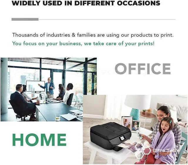 Alt view image 6 of 7 - 2 PK Ultra Toner® Compatible Replacement for 80A CF280A Black Toner Cartridge for Laserjet Pro 400 M401dn M401dne M401dw M401n MFP M425dn MFP M425dw