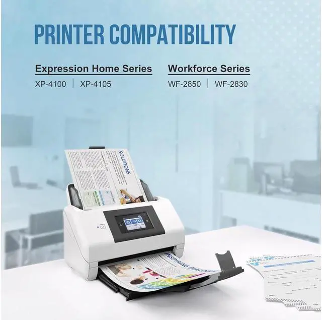 Alt view image 2 of 6 - 212 212XL T212XL Black Ink Cartridges Remanufactured Replacement for 212 212XL Ink Cartridges for Expression Home XP-4100 XP-4105 Workforce WF-2830 WF-2850 Printer (Black, 2 Pack)