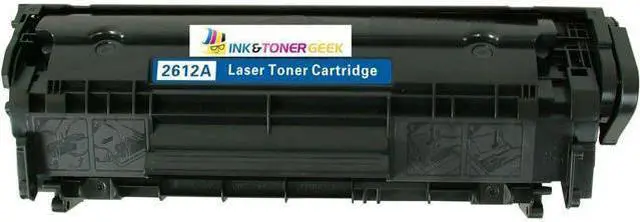 Main image of Ink & Toner Geek ® - Compatible Replacement Toner Cartridge for Q2612A Black Toner Cartridge 12A 2612A For Use With LaserJet 1010 LaserJet 1012 Laserjet 1018 Laserjet 1020 Laserjet 1022 Laserje