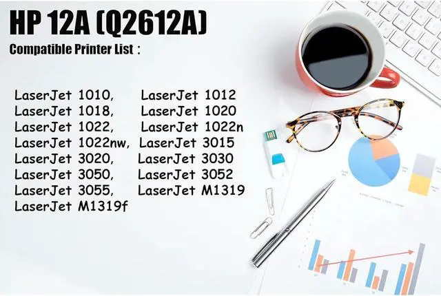 Alt view image 2 of 7 - 2PK Ultra Toner® Compatible Replacement for 12A Q2612A q2612 hp12a Black Toner Cartridge for Laserjet 1010 1012 1018 1020 1022 1022n 1022nw 3015 3020 3030 3050 3052 3055 M1319 M1319f (2 Pack)